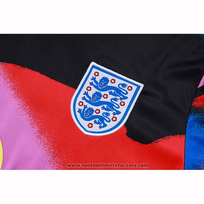 Tracksuit England Short Sleeve 2025-2026 Multicolor - Shorts
